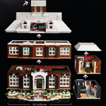 "Kevin allein zuhaus" - Großes Familienhaus – Klemmbaustein-Set mit 3.955 Teilen | LEGO®-kompatibel