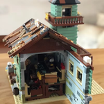 Fischerhaus am Hafen – detailreiches Klemmbaustein-Set mit 2.049 Teilen | LEGO®-kompatibel