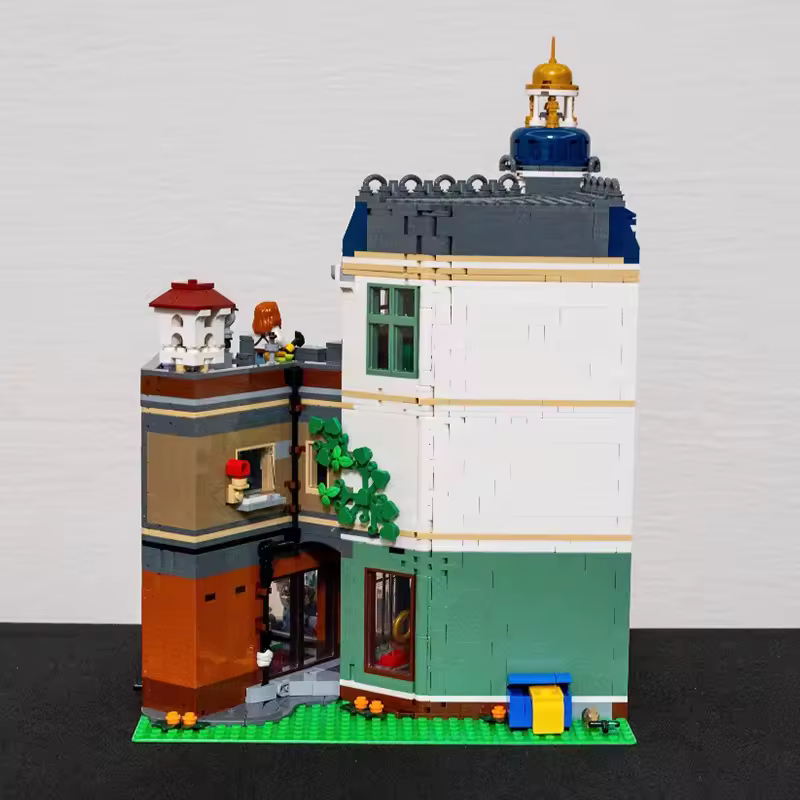 LEGO-kompatible Einkaufsmeile - Bausteinset ähnlich Icons 11371
