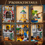 Piraten-Hafen – 4.975-teiliges Klemmbaustein-Set | LEGO-kompatibel