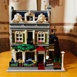Restaurant Klemmbaustein-Set mit 2.469 Teilen – Modularer Gebäudebausatz | ähnlich Lego 10243