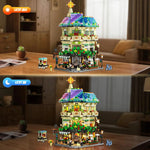 Café de Flore – detailreiches Klemmbaustein-Set mit 1.876 Teilen | LEGO®-kompatibel