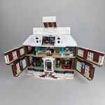 "Kevin allein zuhaus" - Großes Familienhaus – Klemmbaustein-Set mit 3.955 Teilen | LEGO®-kompatibel