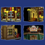 LEGO®-kompatibles Pariser Restaurant mit LED-Beleuchtung | 3.104 Steine