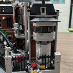 Superhelden-Krankenhaus – detailreiches Modell ähnlich LEGO® Arkham Asylum | 2.953 Steine