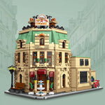 LEGO®-kompatibles Pariser Restaurant mit LED-Beleuchtung | 3.104 Steine