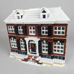 "Kevin allein zuhaus" - Großes Familienhaus – Klemmbaustein-Set mit 3.955 Teilen | LEGO®-kompatibel