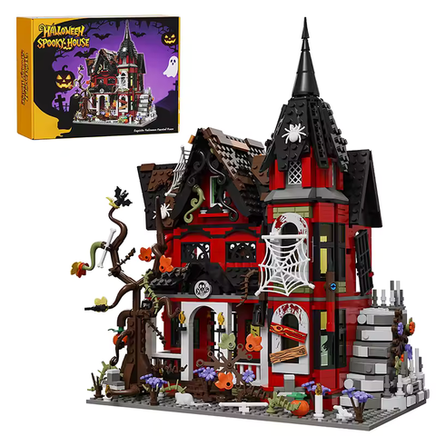 LEGO-kompatibles Spukhaus Bausteinset - auch als Halloween-Geschenk